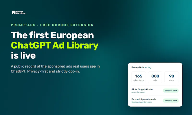 PromptAds: ChatGPT Ads Library screenshot 6