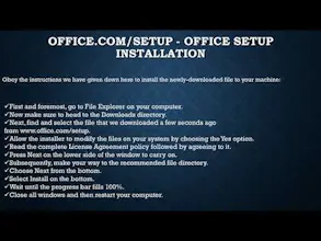 office.com/setup gallery image