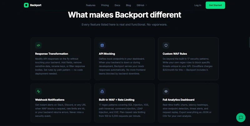 Backport screenshot 1