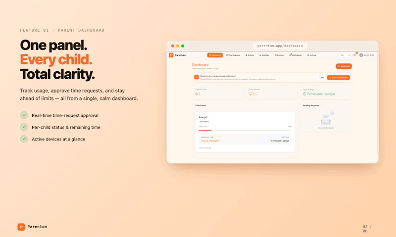 Parentum screenshot 2