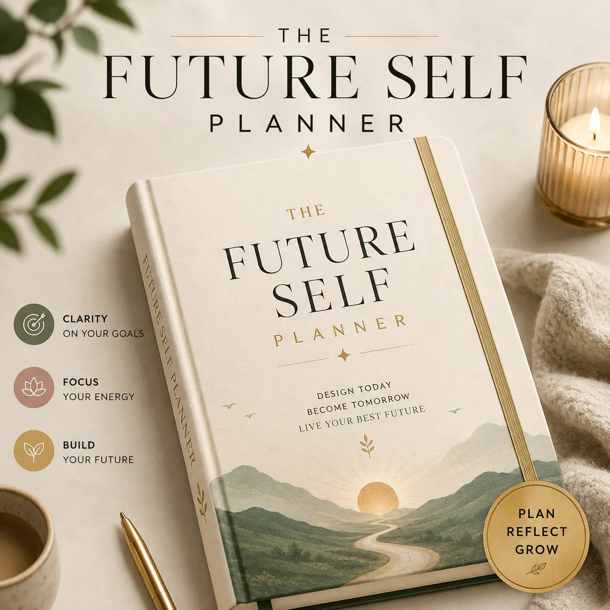 The Future Self Planner 제품 배너
