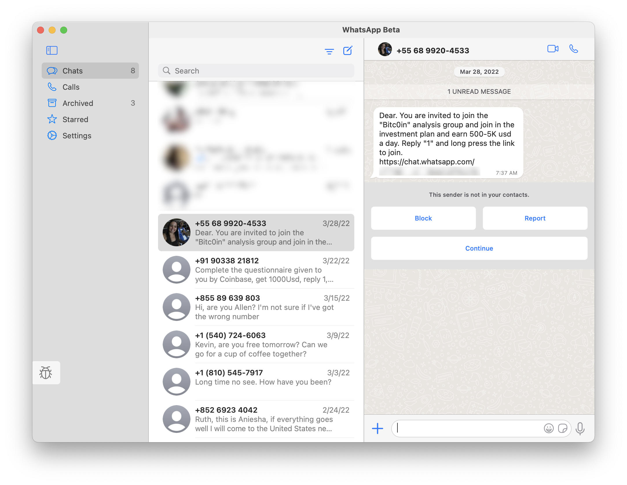 WhatsApp 베타 - MacOS의 WhatsApp 사용자에게 더 완벽한 경험 미디어 1