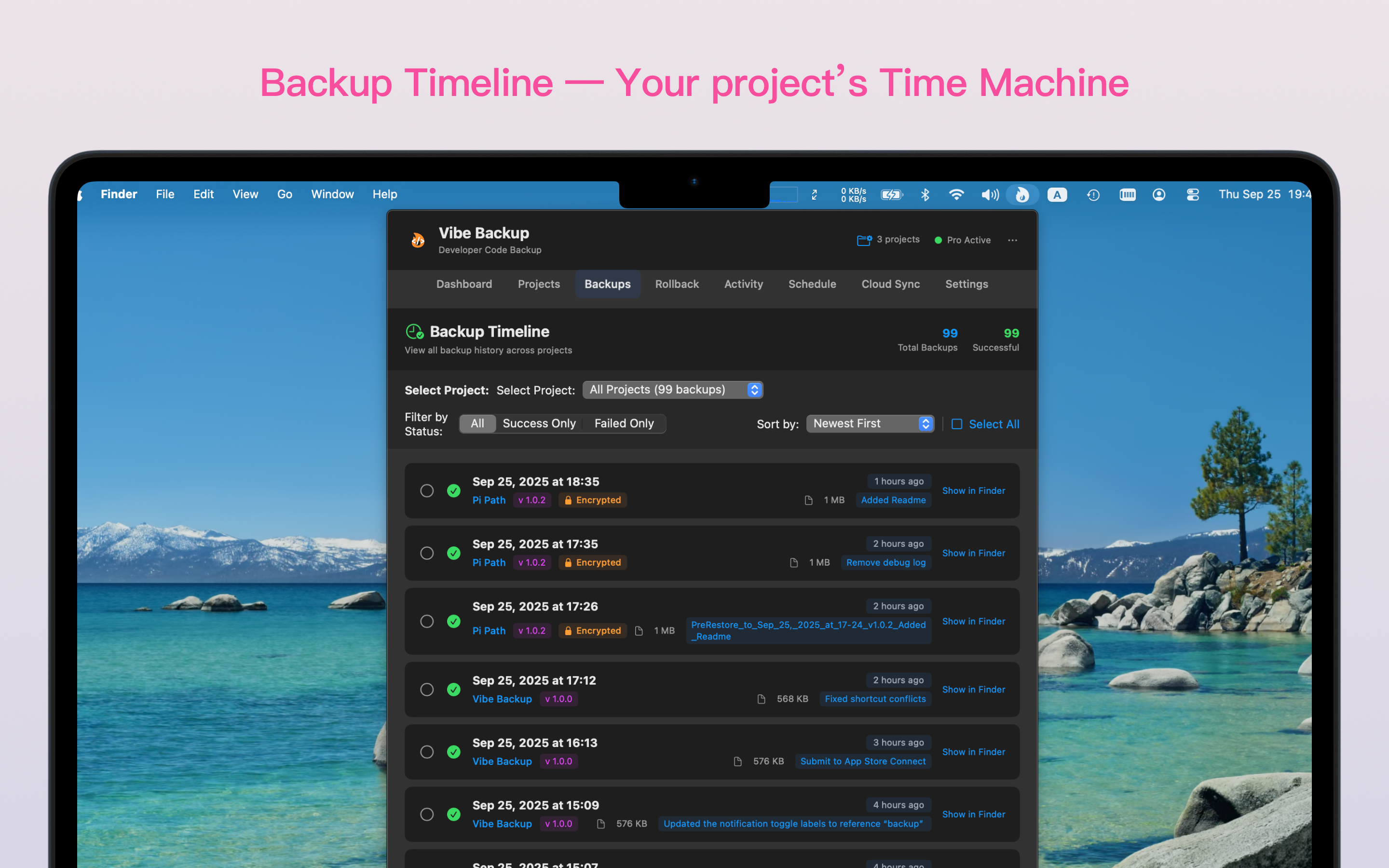 Média Backup de l'ambiance - Vibe codage Easy Backup 4
