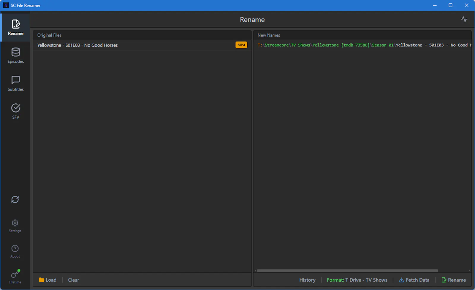 SC File Renamer screenshot 8