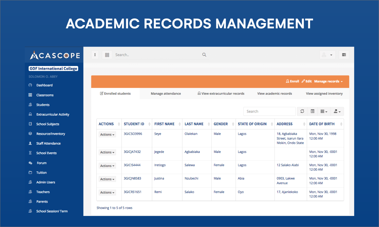 Acascope gallery image