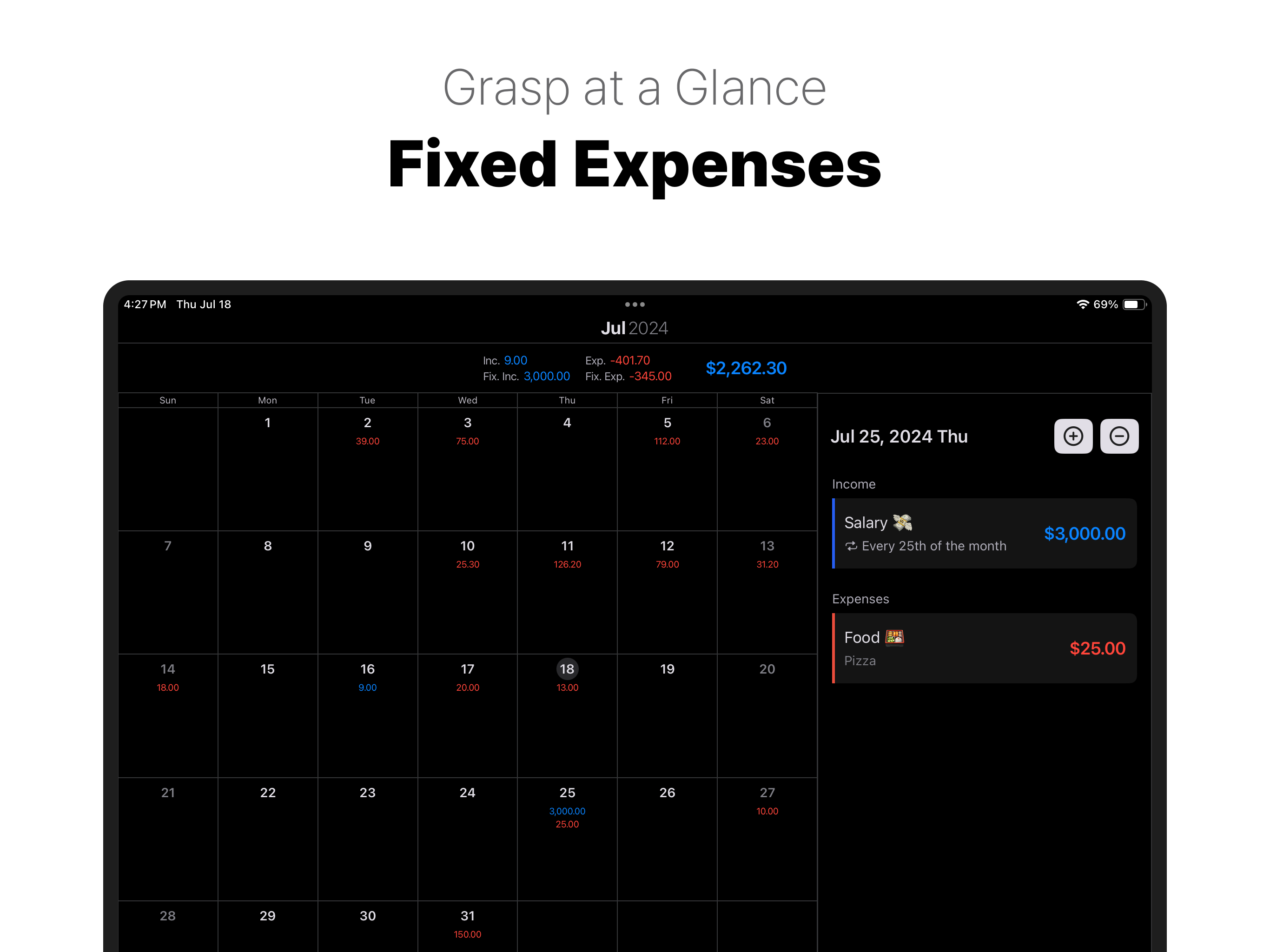 Money Keeper: budgetkalender media 2