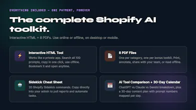 Shopify AI Prompt Pack - 100+ Prompts gallery image
