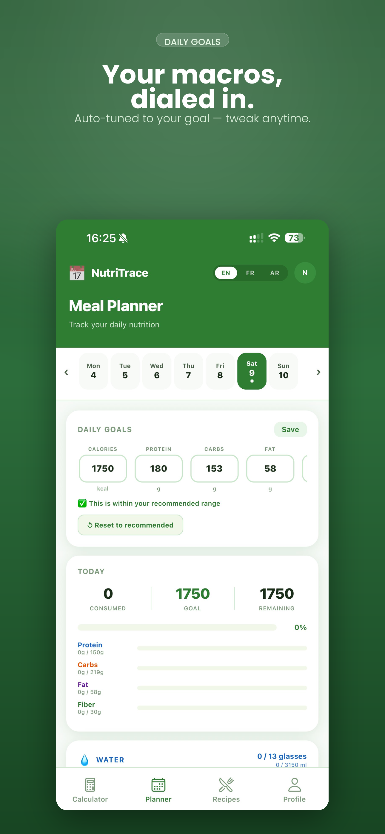 NutriTrace App gallery image