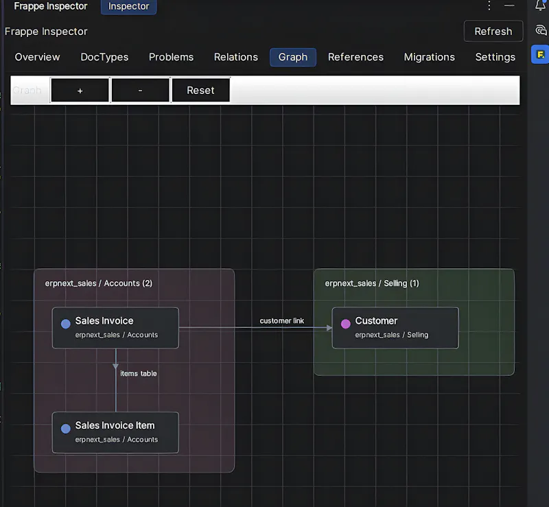 Frappe Inspector screenshot 3