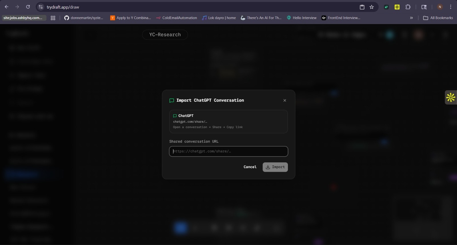 TryDraft gallery image