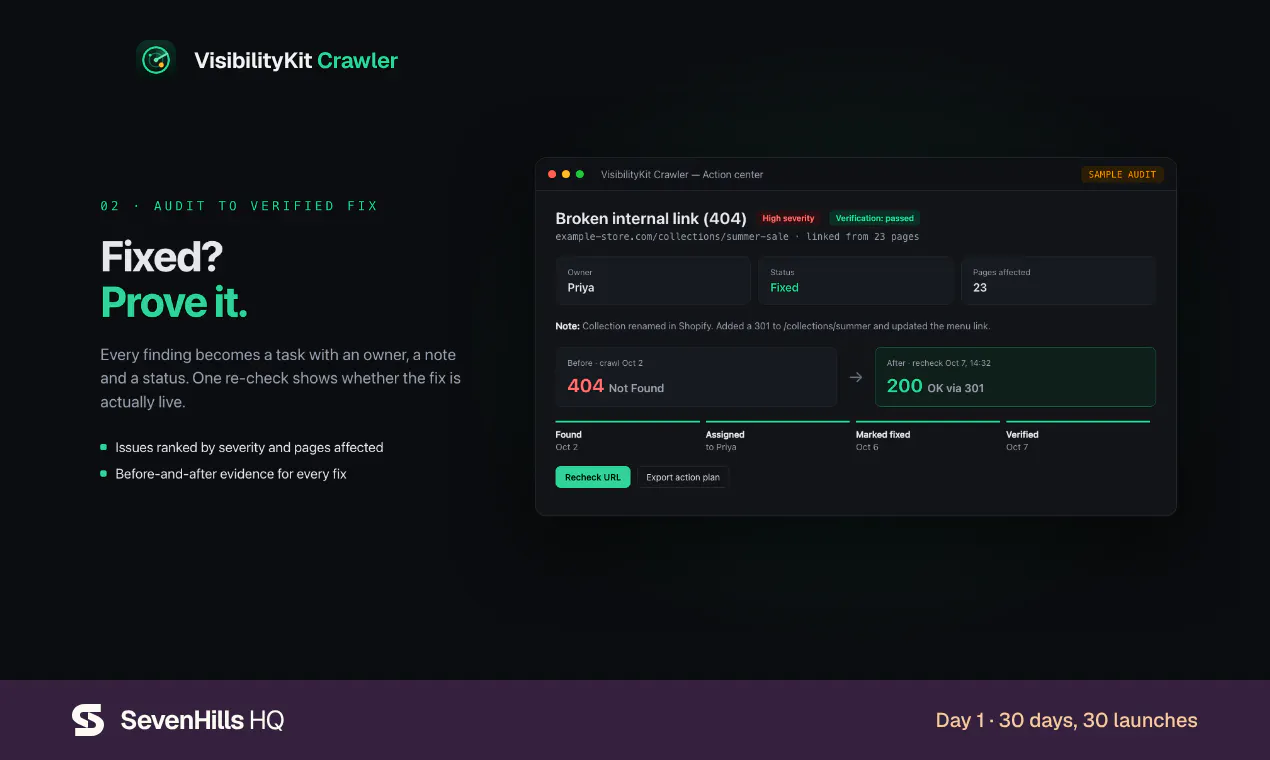VisibilityKit Crawler gallery image