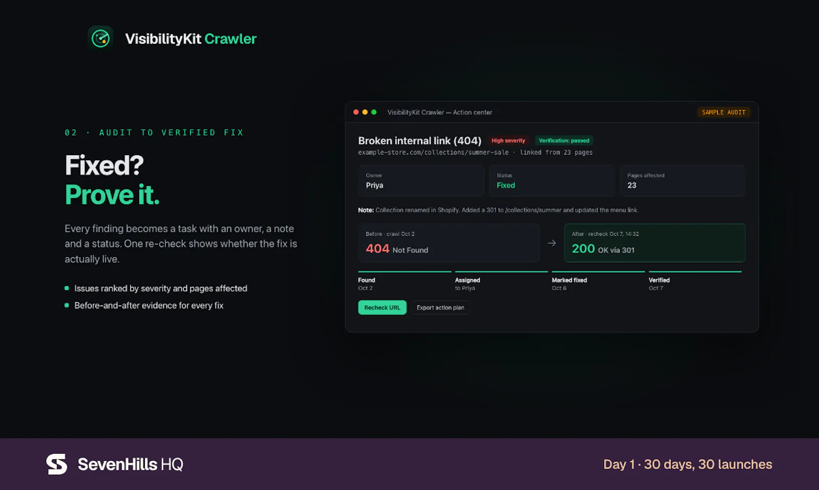 VisibilityKit Crawler screenshot 3