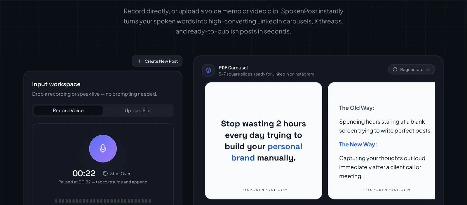 SpokenPost gallery image