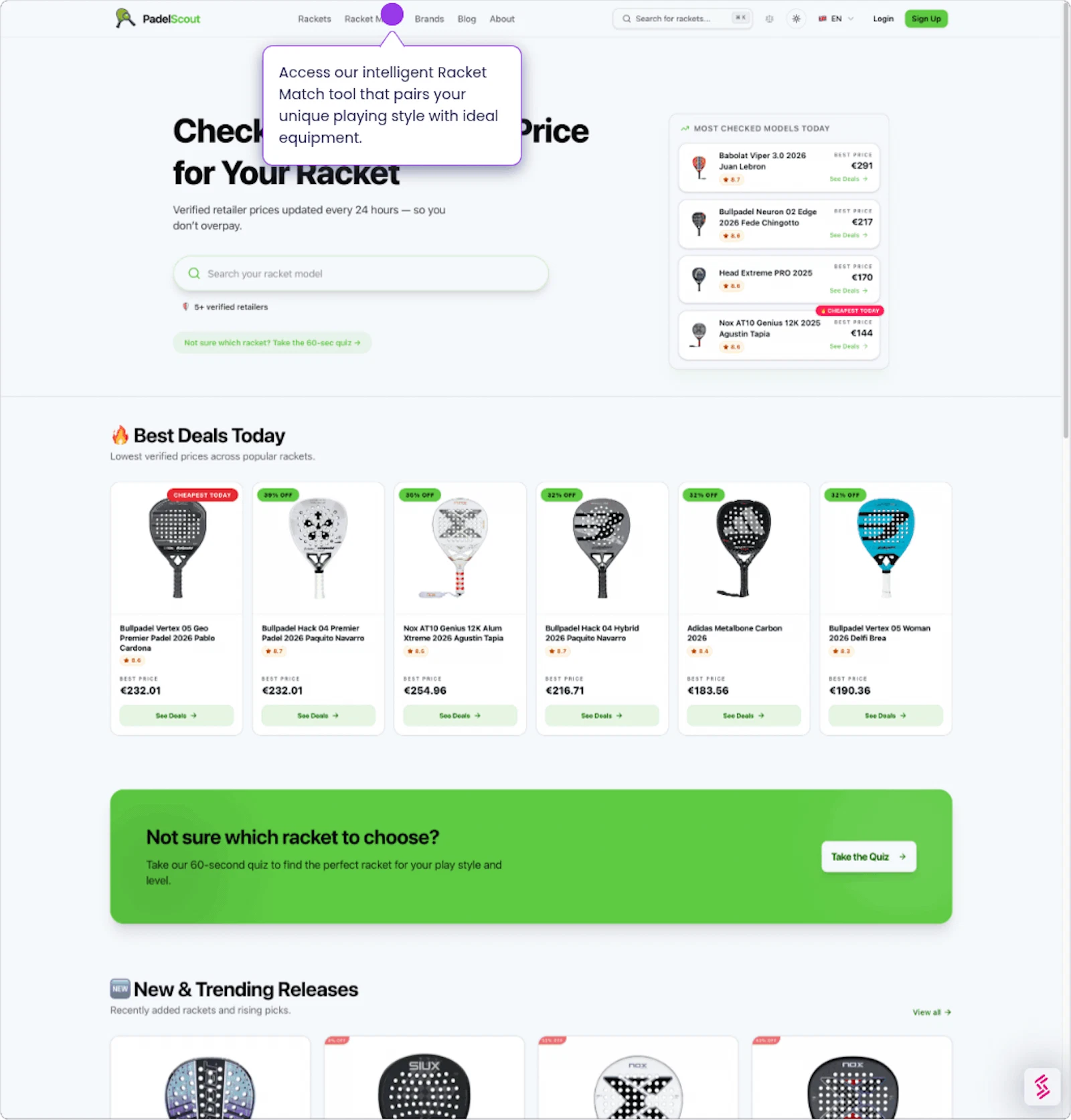 PadelScout screenshot 1
