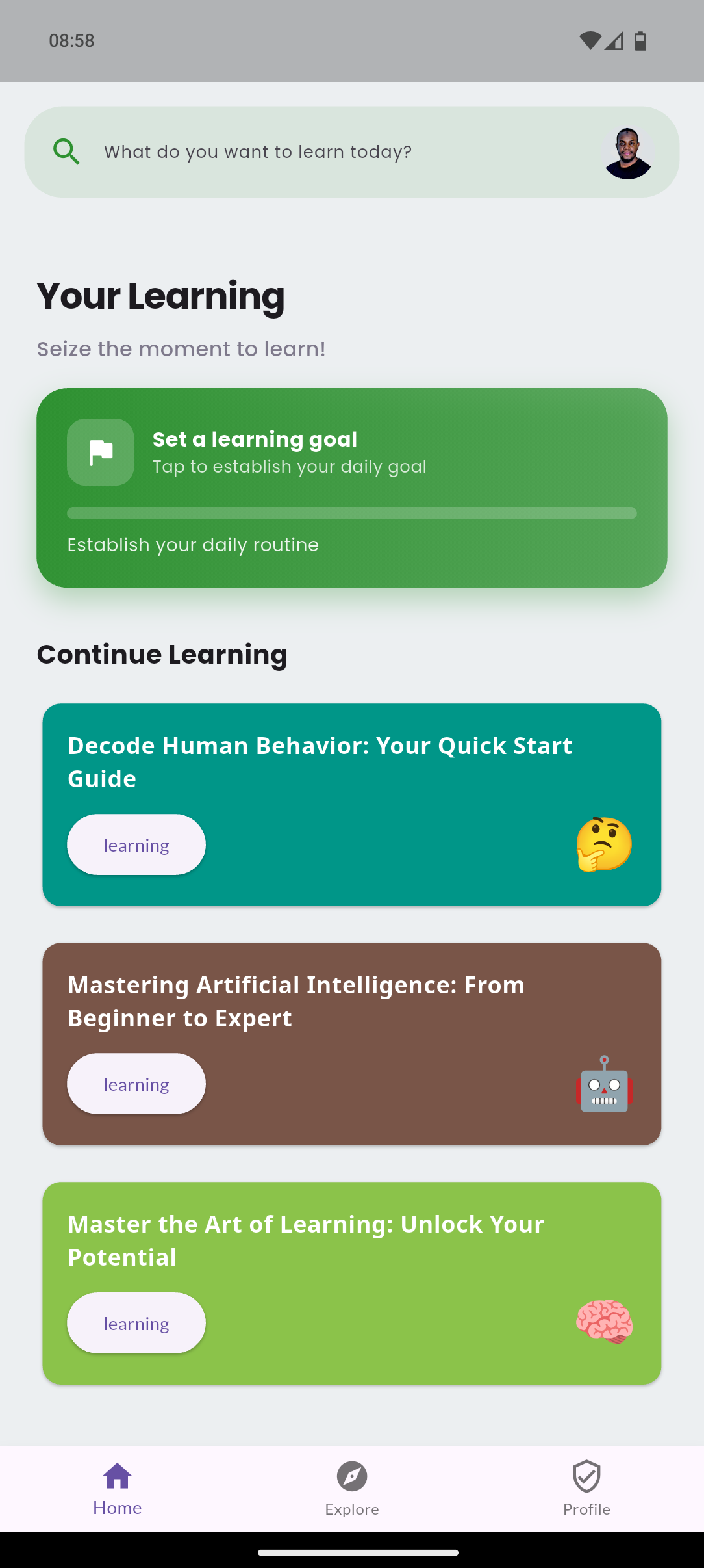Spoglio - App di apprendimento alimentato AI media 1
