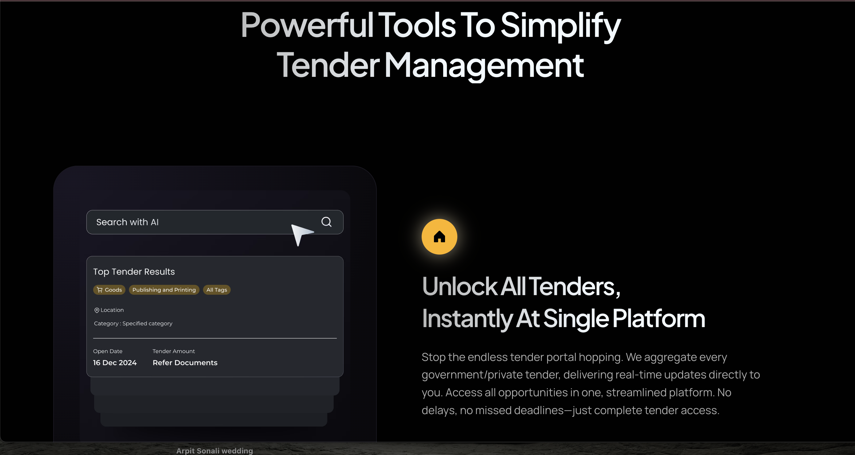 Livetenders.ai en action media 3