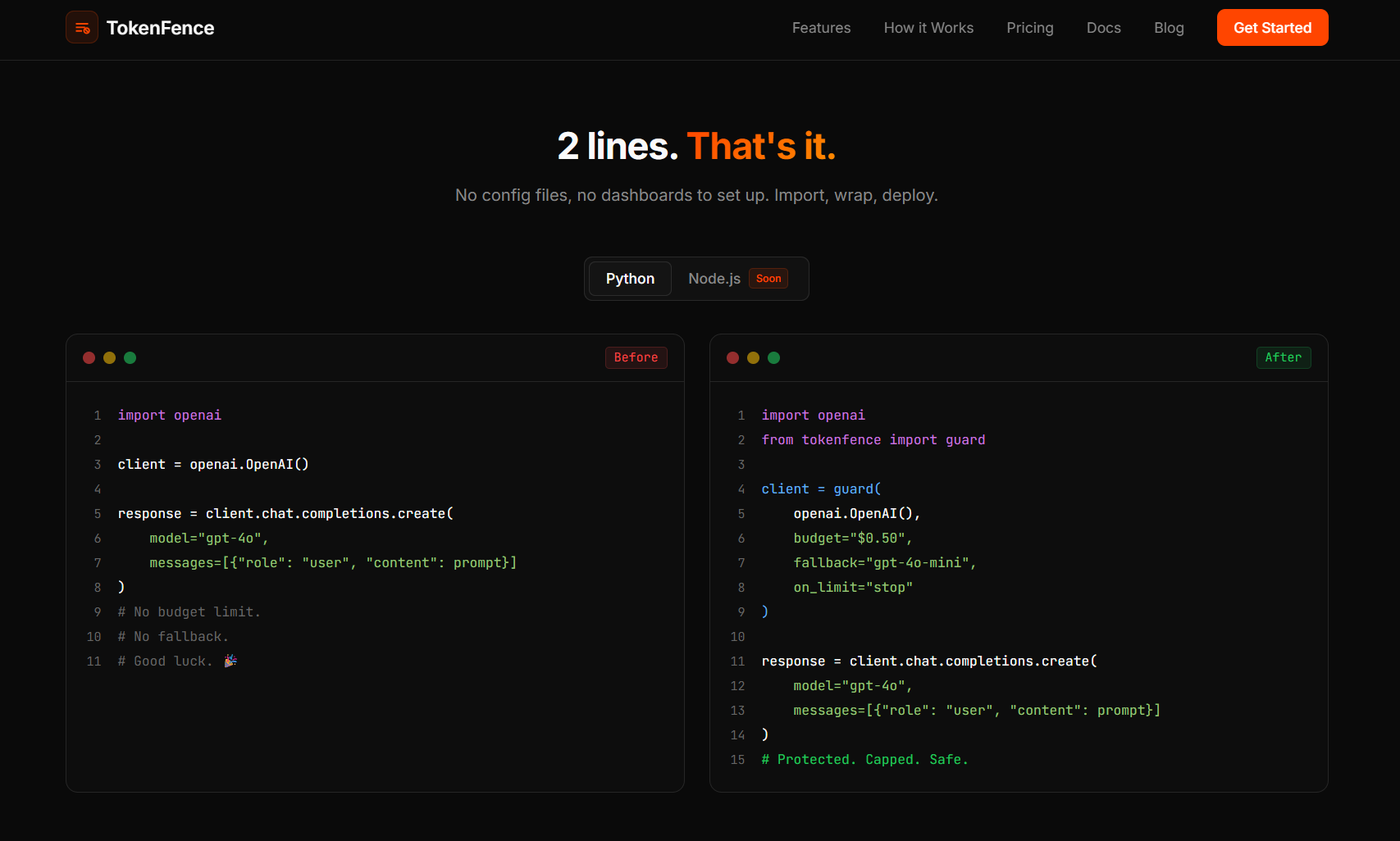 TokenFence gallery image