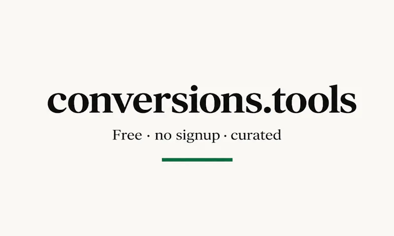 Conversion Tools screenshot 4