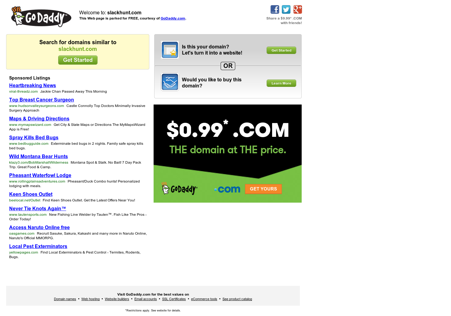 Slack Hunt