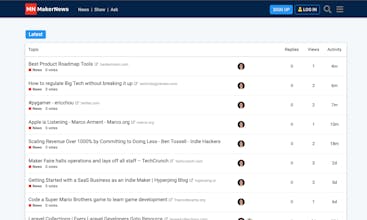 MakerNews.io gallery image