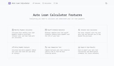 AutoLoanCalculator gallery image