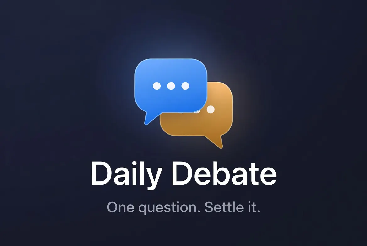 Daily Debate のプロダクトバナー