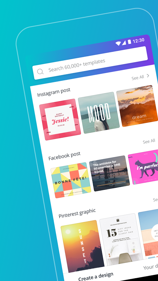 Canva for Android gallery image