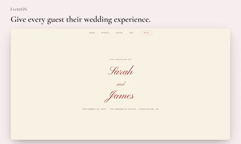 EventOS  screenshot 5