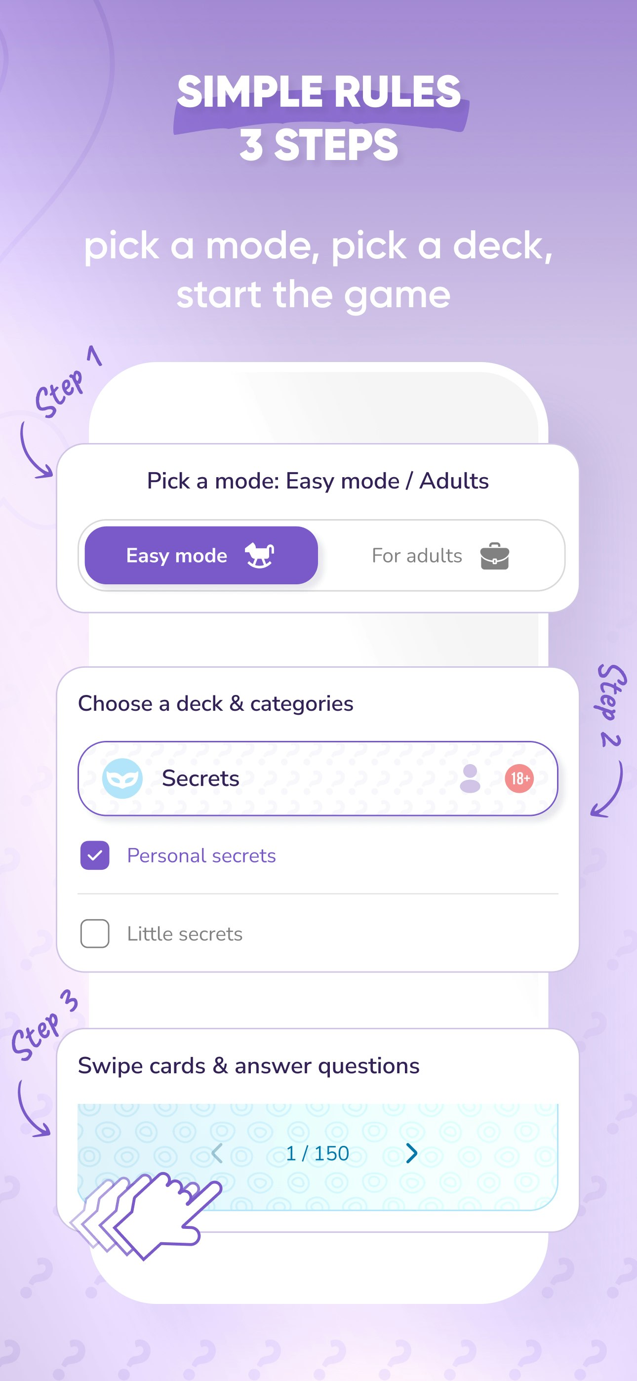 Just Ask: party & couple game gallery image