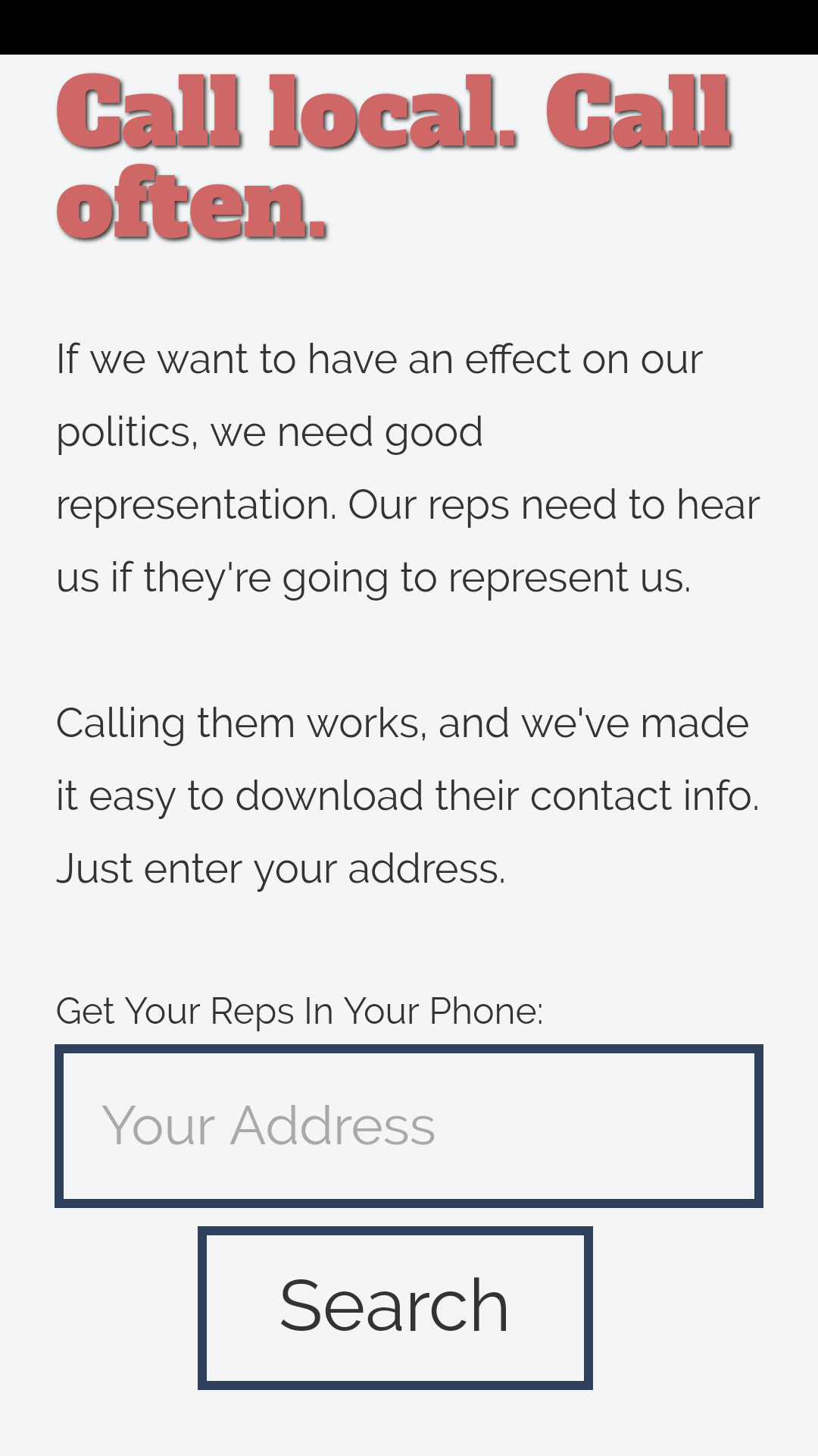 Phone Your Rep gallery image