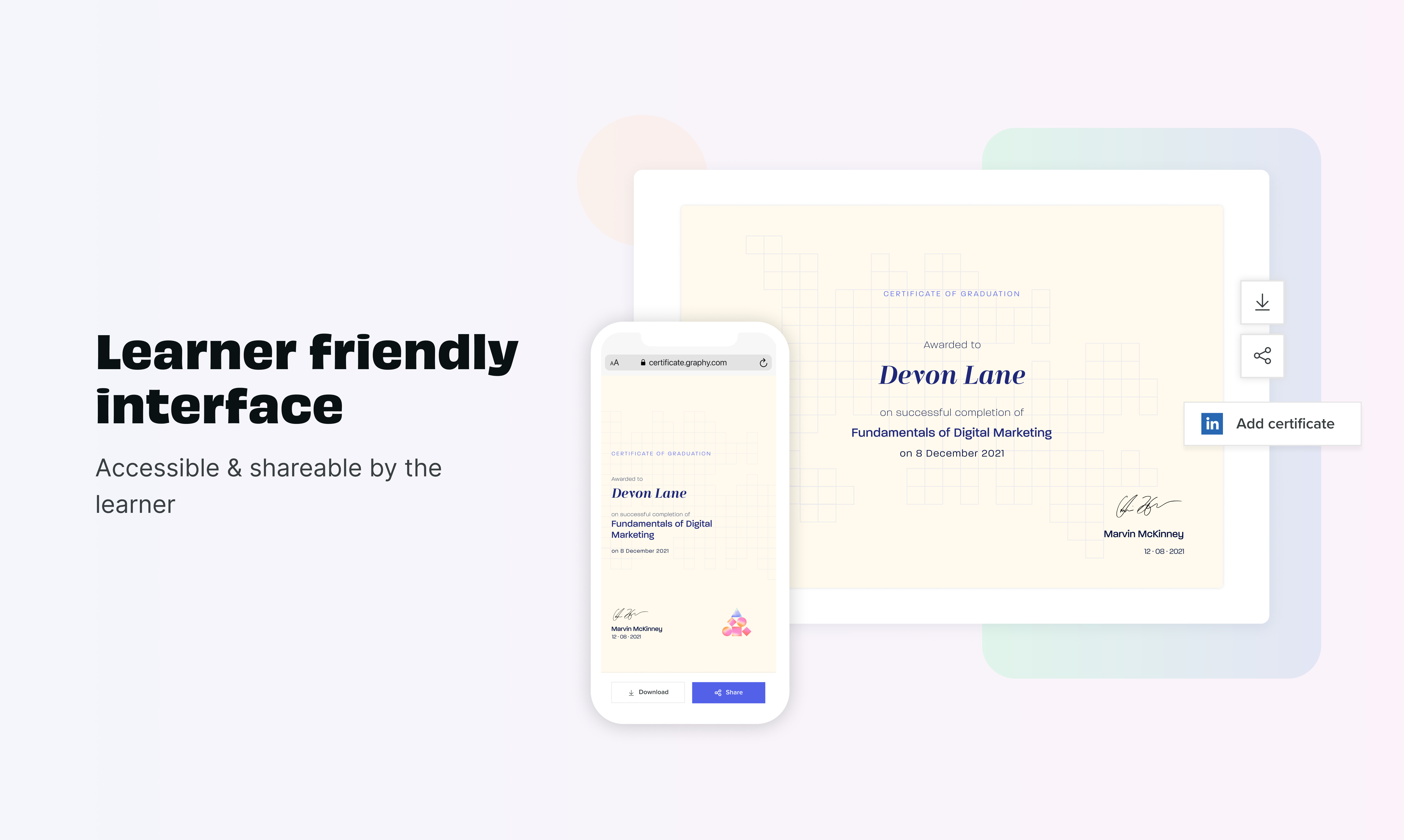 Certificates by Graphy gallery image
