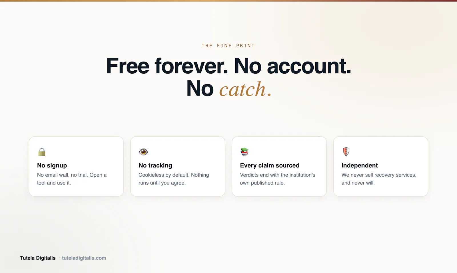 Tutela Scam Defense Toolkit screenshot 2