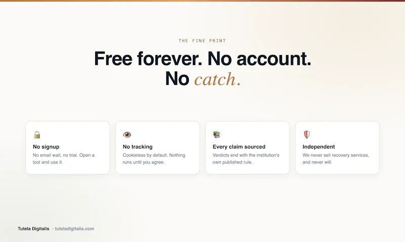Tutela Scam Defense Toolkit screenshot 2