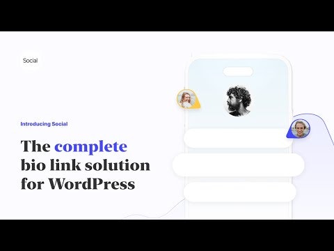 Social - Bio Link Creator for WordPress gallery image