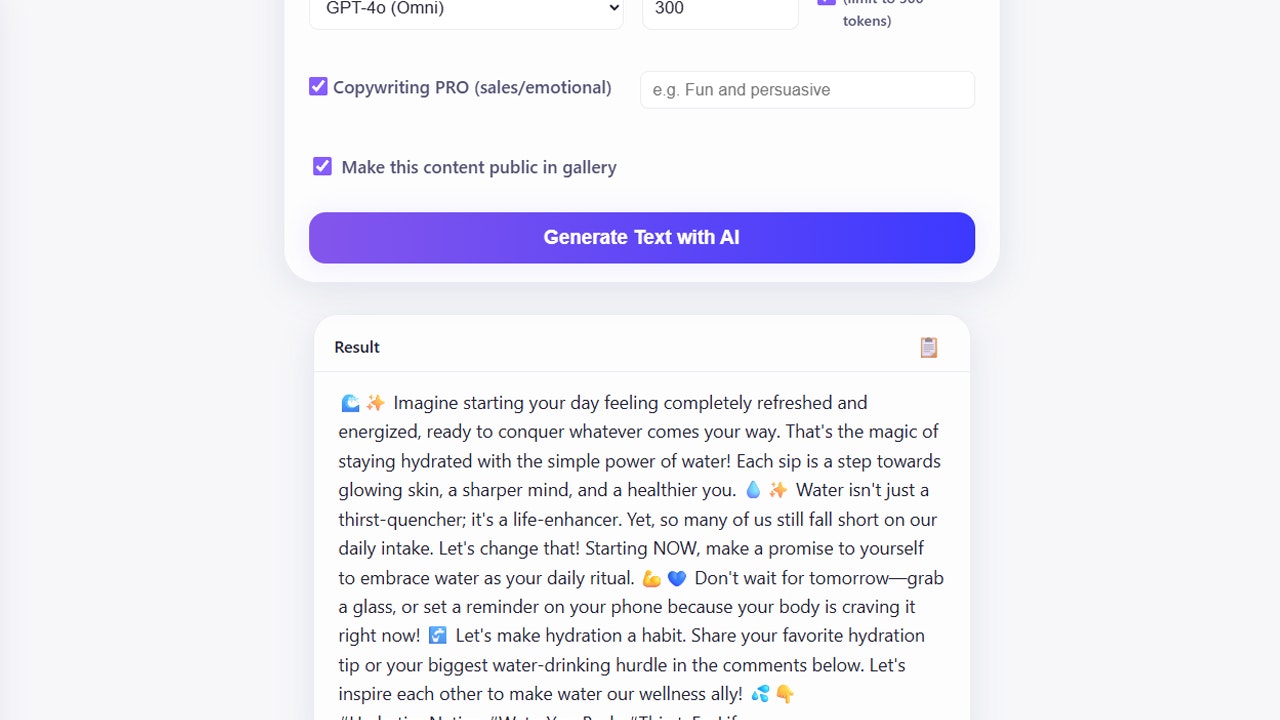 WriteForge AI gallery image