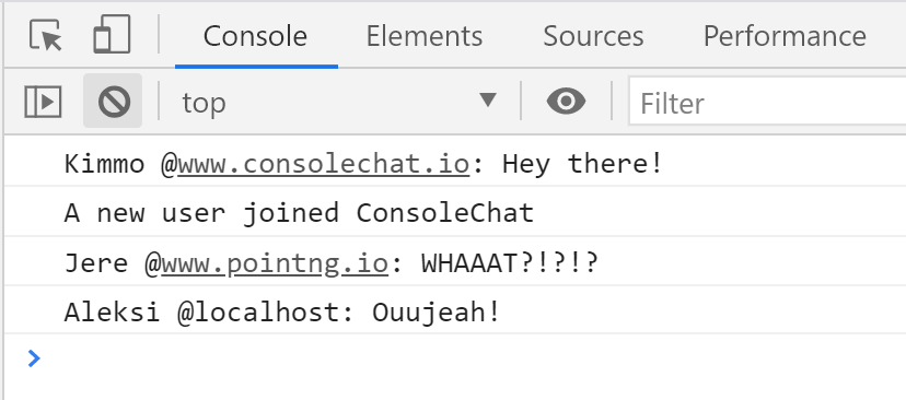 ConsoleChat.io gallery image