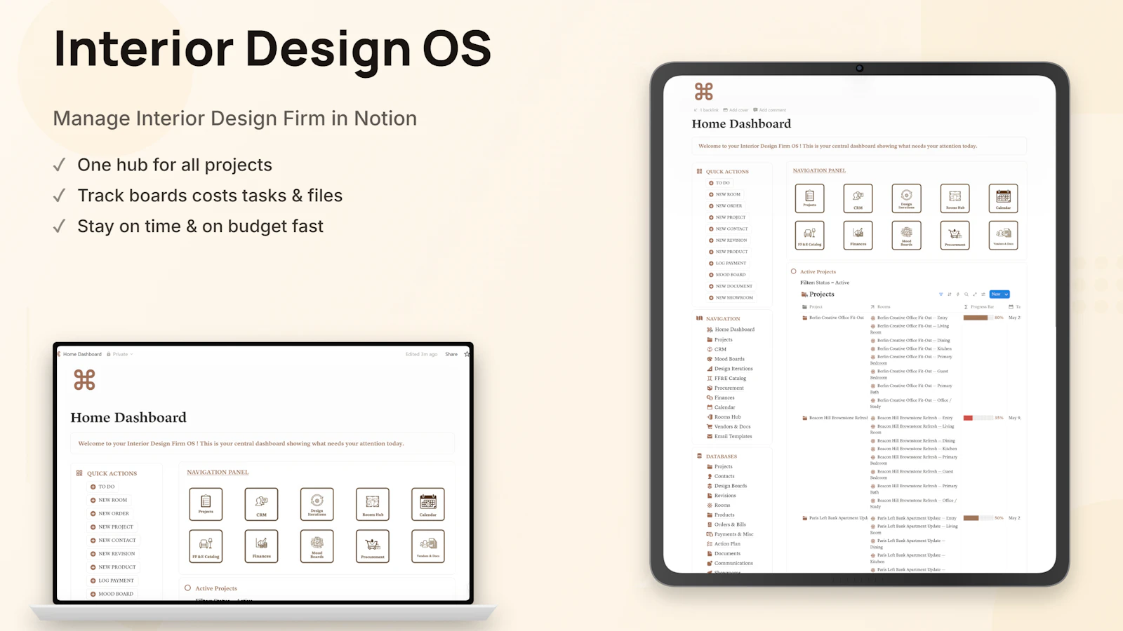 Interior Design Firm OS screenshot 1