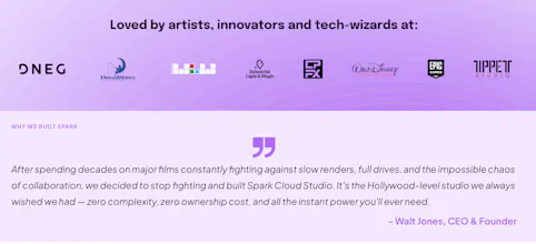 Spark Cloud Studio gallery image