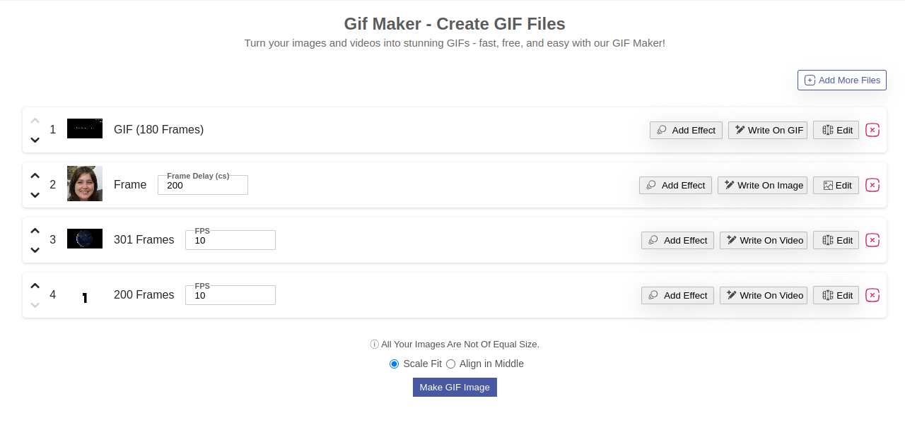PI7 GIF 도구 - GIF를 만들고 압축 및 편집하십시오 미디어 2