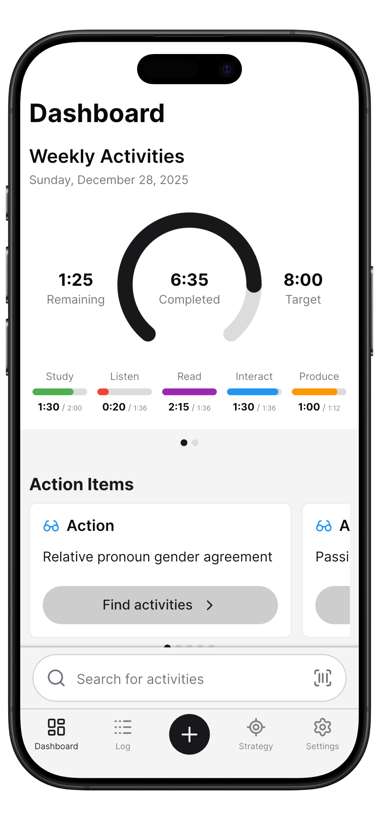 Lemmelingo: Language tracker on steroids - Screenshot 2 showing product features and functionality