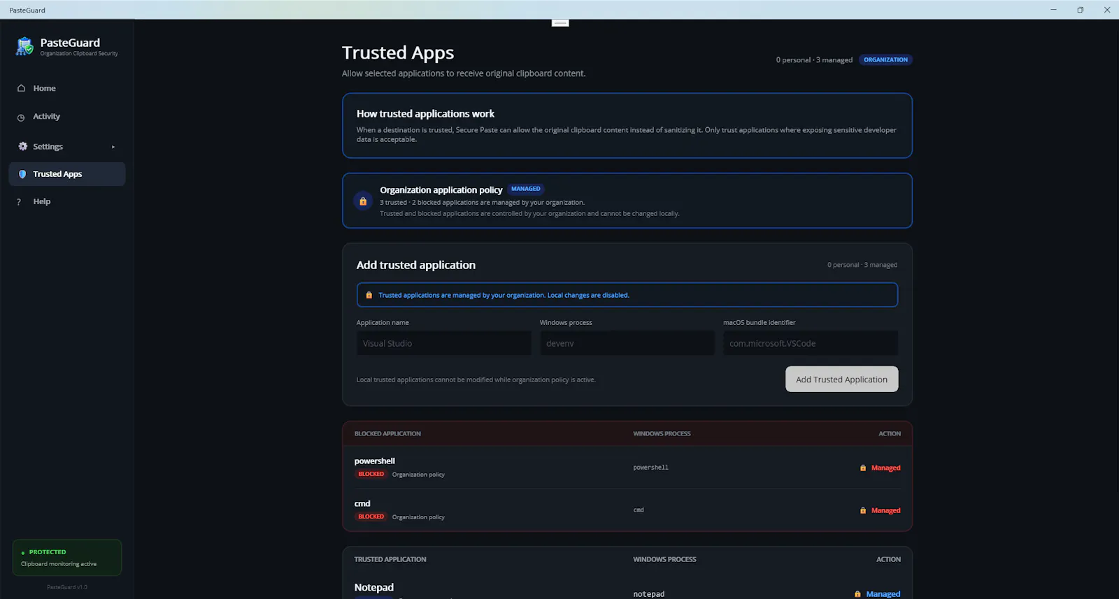 PasteGuard screenshot 10