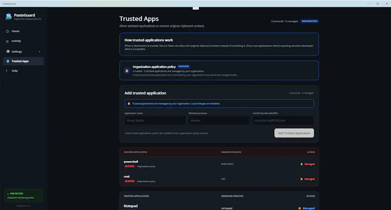 PasteGuard screenshot 10