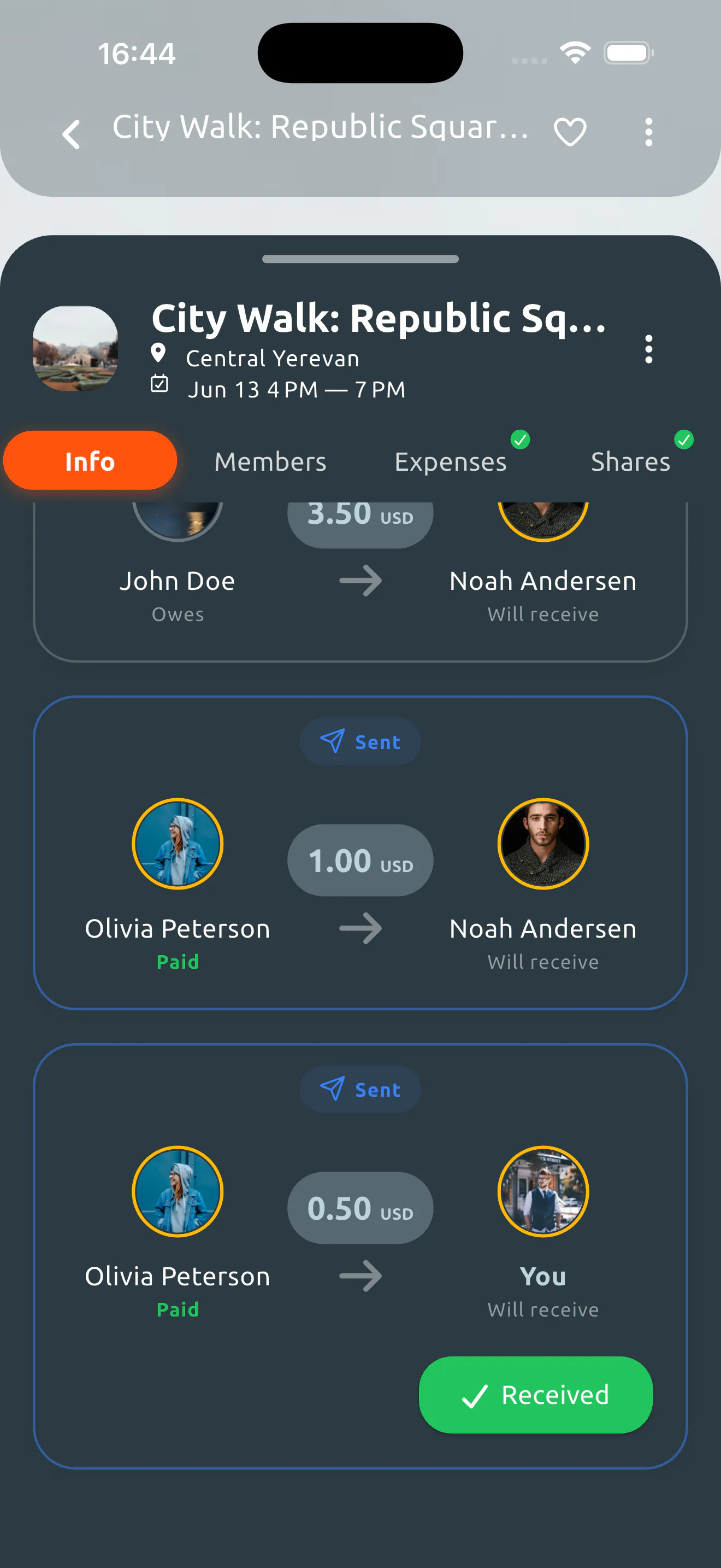 EventSplit gallery image
