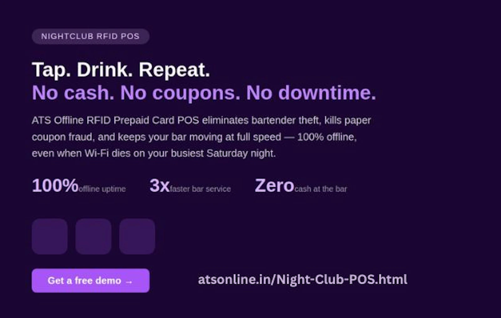 ATS Cashless RFID Card POS for Nightclub screenshot 4
