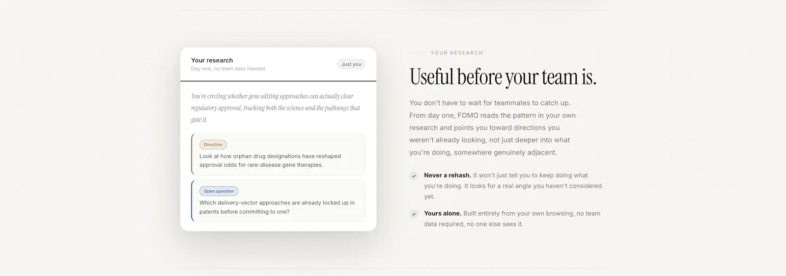 FOMO screenshot 3