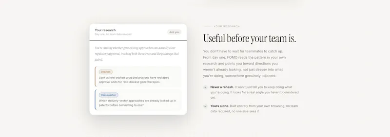 FOMO screenshot 3