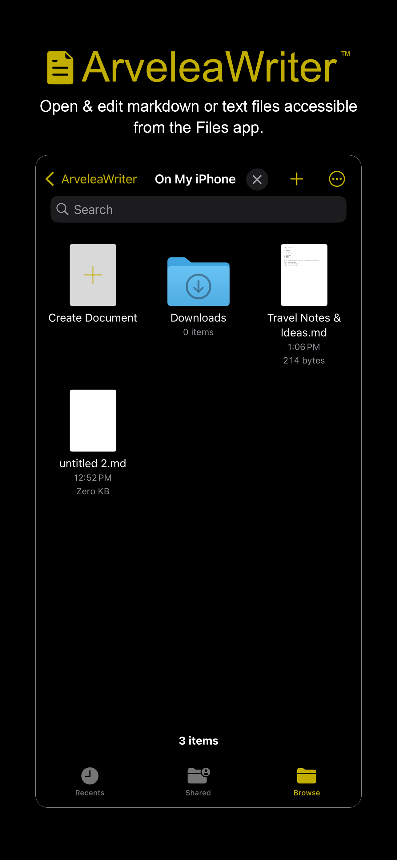 ArveleaWriter gallery image