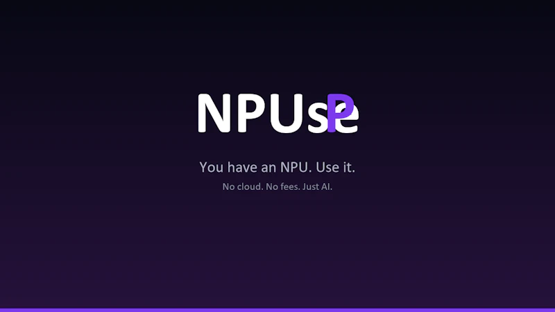 NPUse screenshot 1