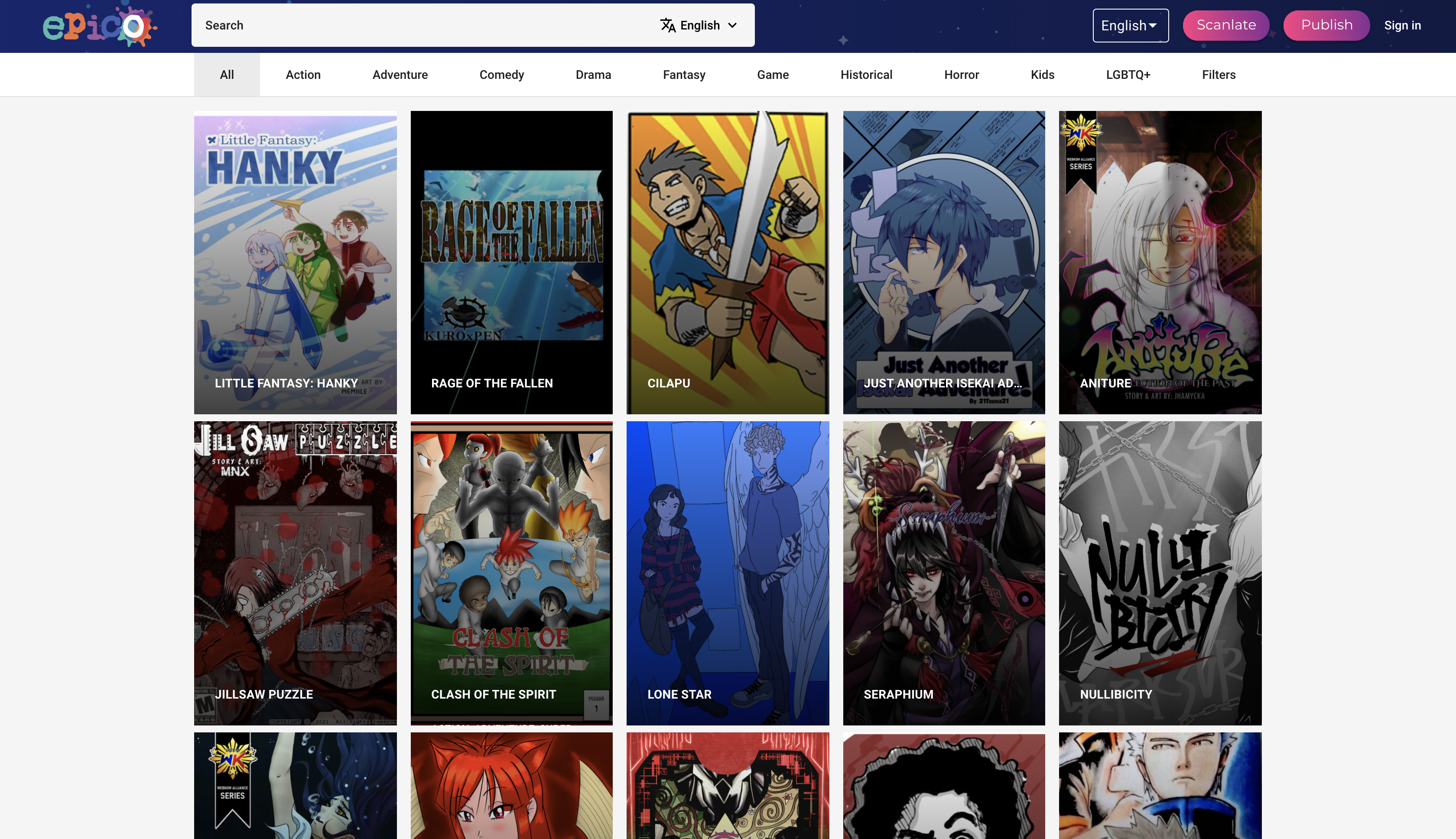 Epico Comics gallery image