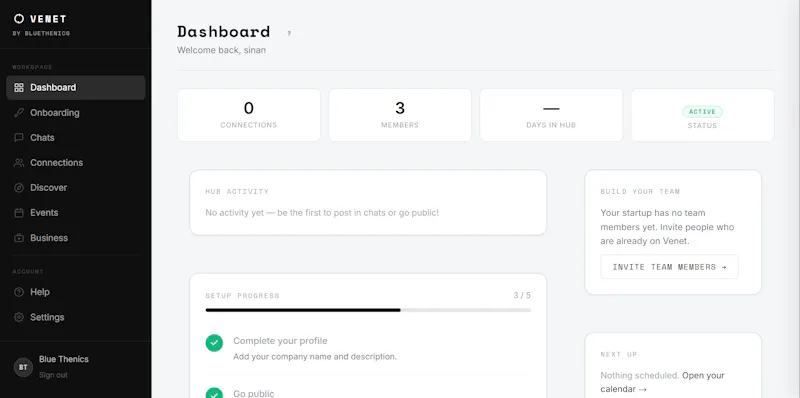 Venet screenshot 2